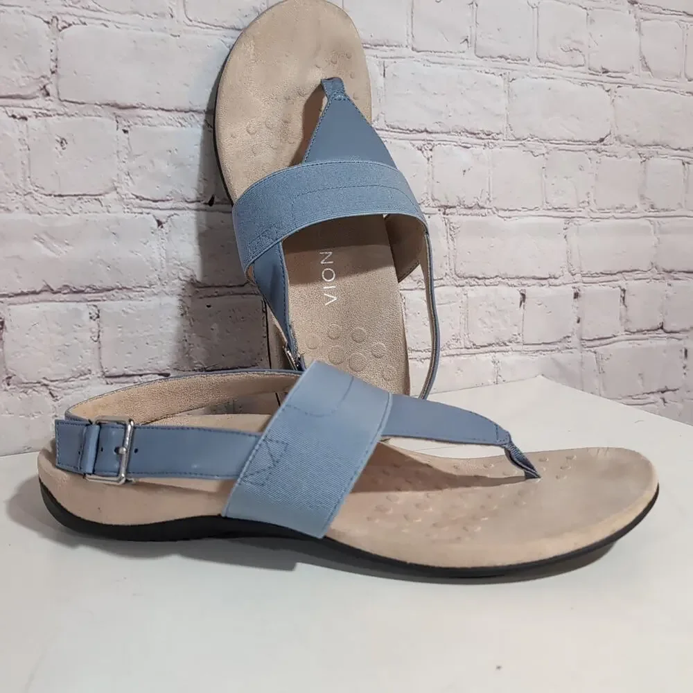 Vionic Danita Women's Slingback Sandals Size 10 Sky Blue